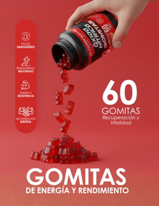 Gomitas Óxido Nítrico 1000mg