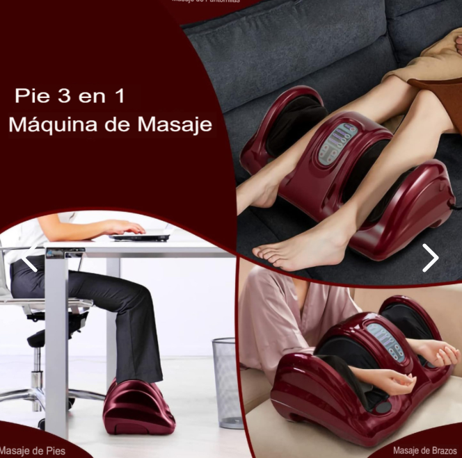 Masajeador Compresor de Piernas y Brazos
