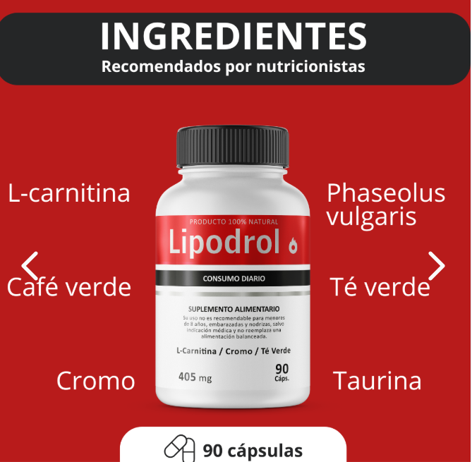 Lipodrol suplemento para adelgazar