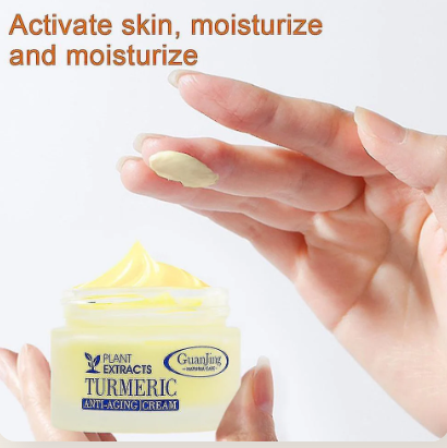 Crema Facial de Cúrcuma 50 ml Anti-Edad