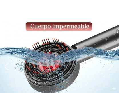 Cepillo Masajeador Cabello Terapia Luz