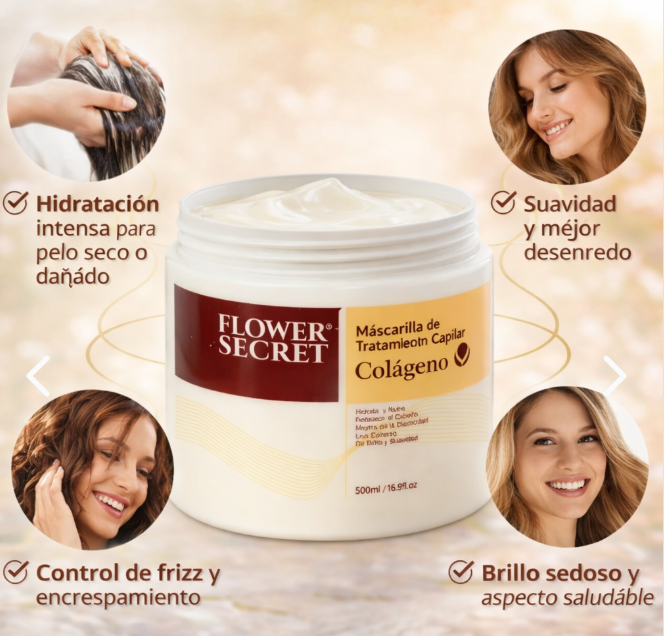 Crema Capilar Restauradora Con Colágeno
