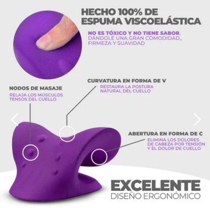 Almohadilla Terapéutica Tracción Cervical