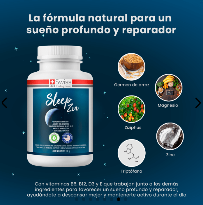 Cápsulas Para El Insomnio Sleep Zen