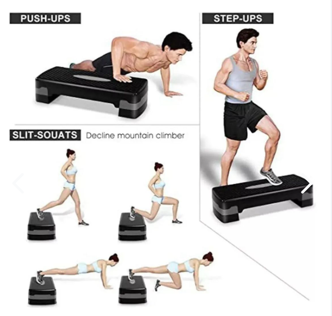 Step Aeróbico Antideslizante